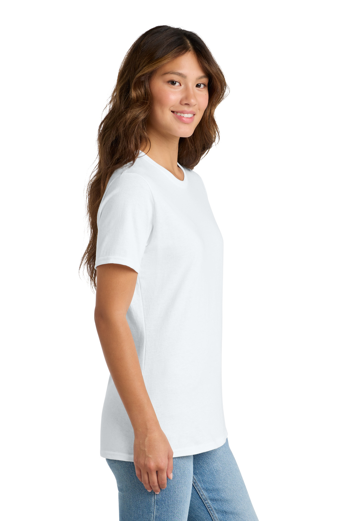 Port & Co Women's Core Cotton Tee. LPC54 78