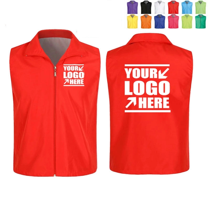 Adult Volunteer Activity Vest Supermarket Uniform Vests 1