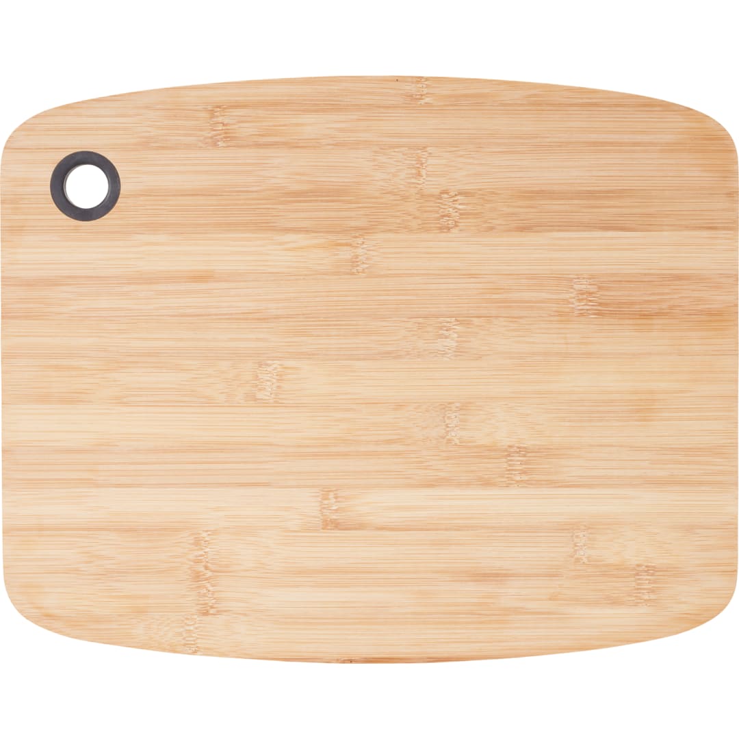 Large Bamboo Cutting Board with Silicone Grip 4
