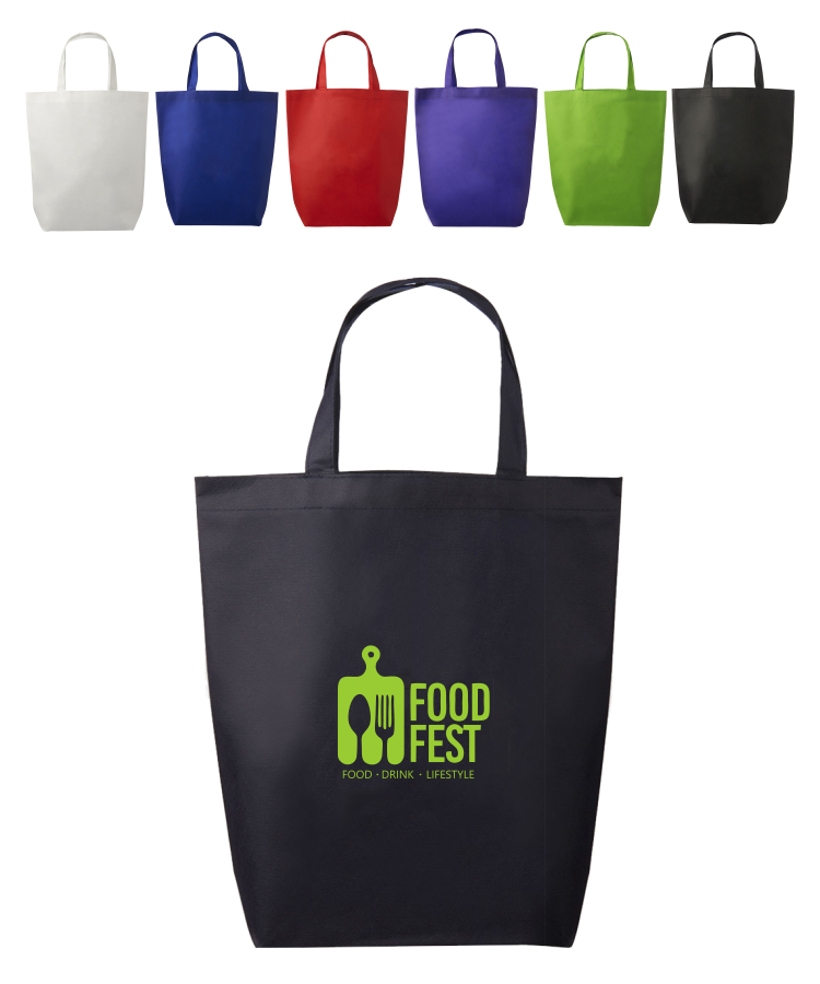 Union Printed - Large Commerce Non Woven Tote Bags 7