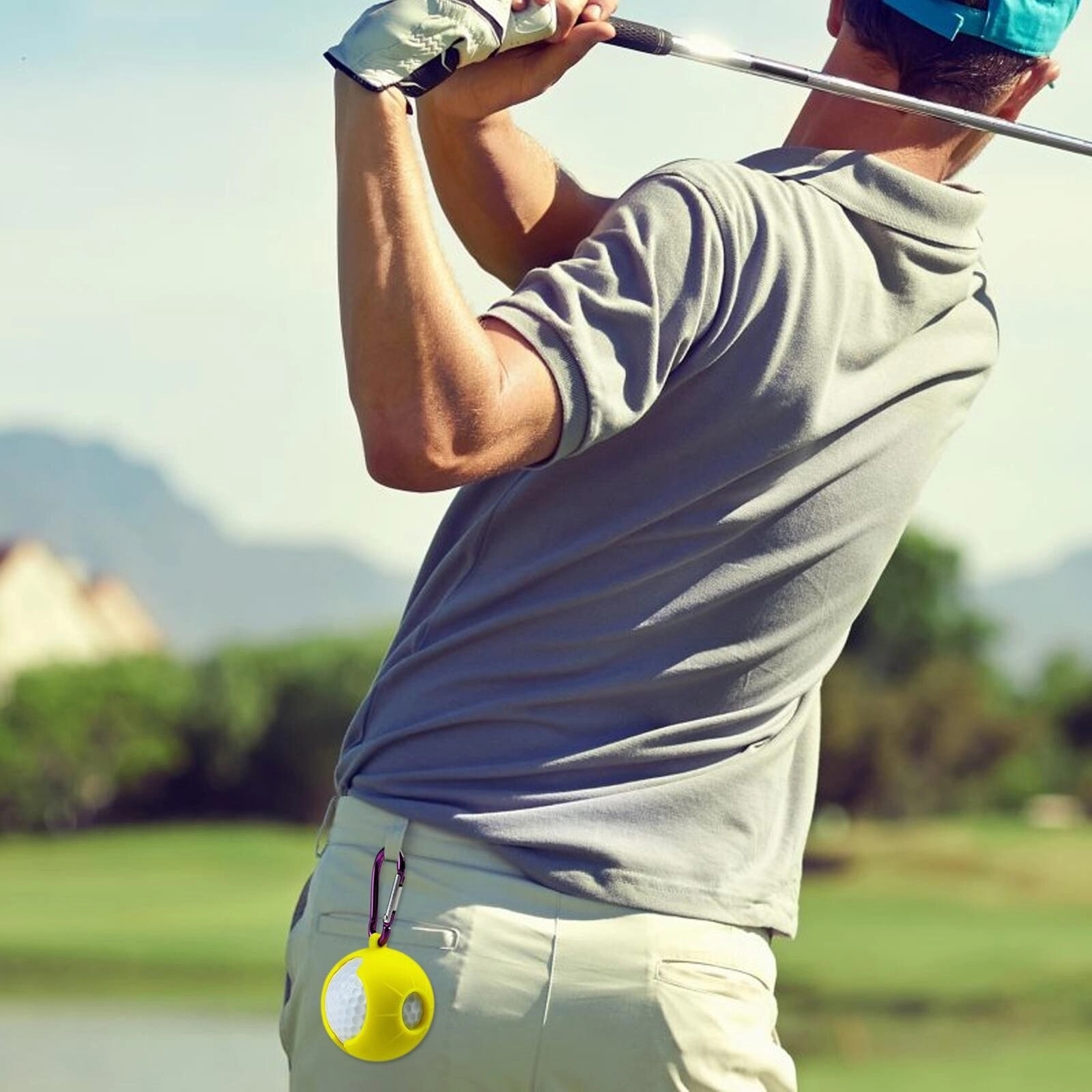 Silicone Golf Ball Holder- Single 12