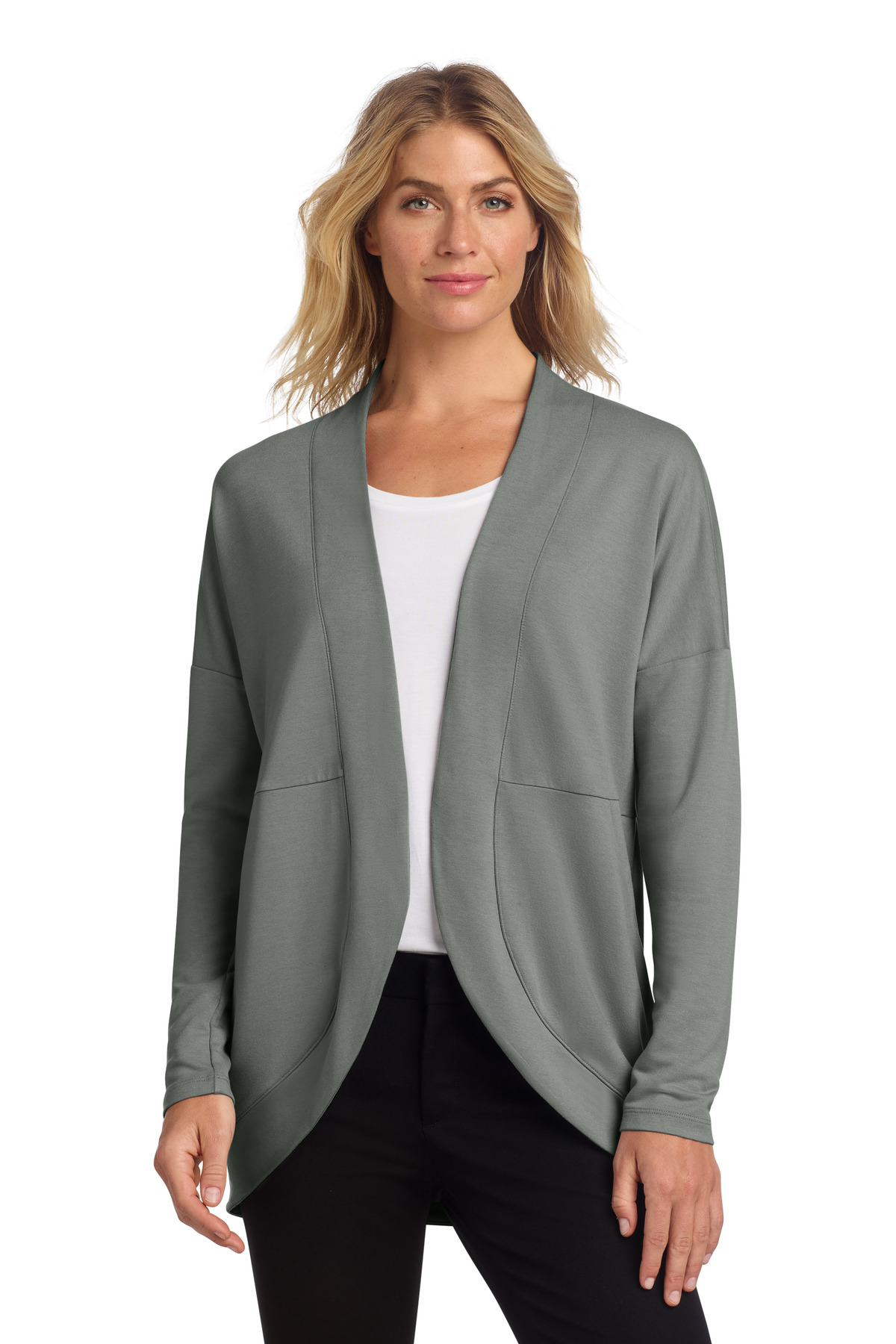 Mercer+Mettle Women's Stretch Open-Front Cardigan MM3015 14