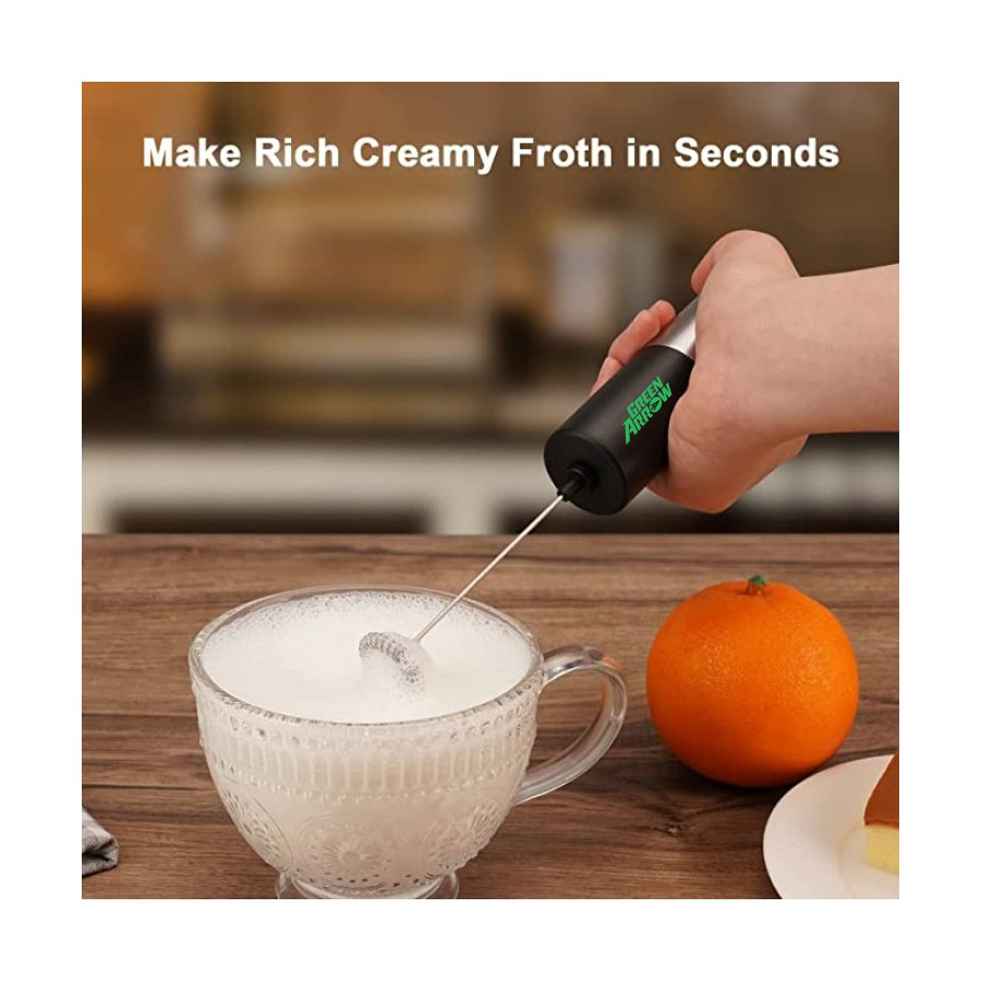 Handheld Stainless Steel Milk Frother 3