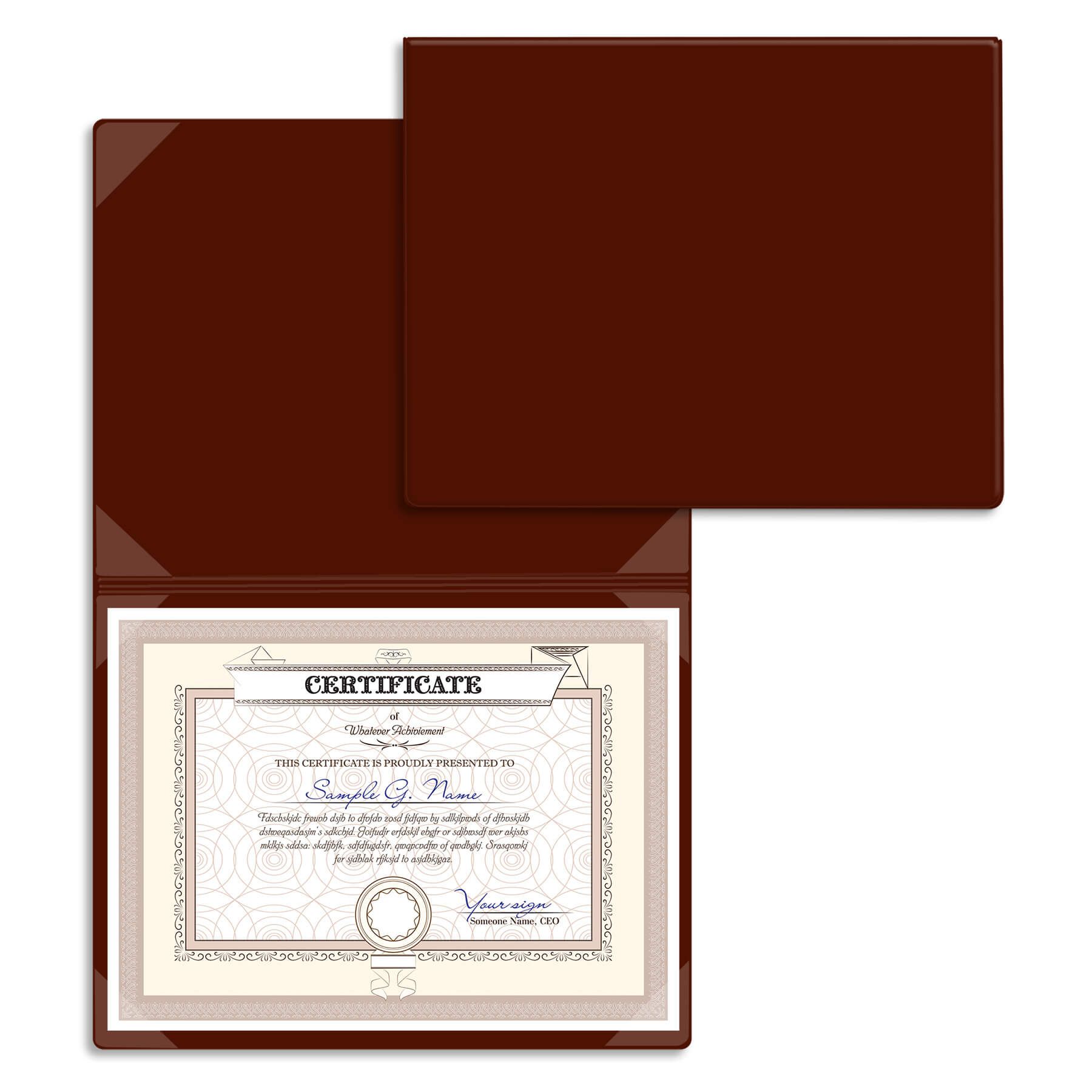 Certificate/Diploma Holder - 8 Corners 12