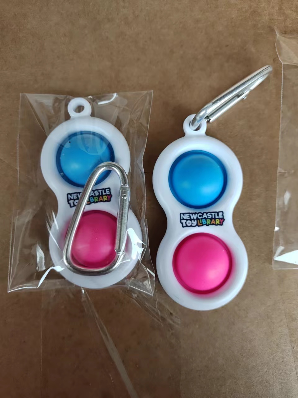 2 Bubbles Pop Keychain 2