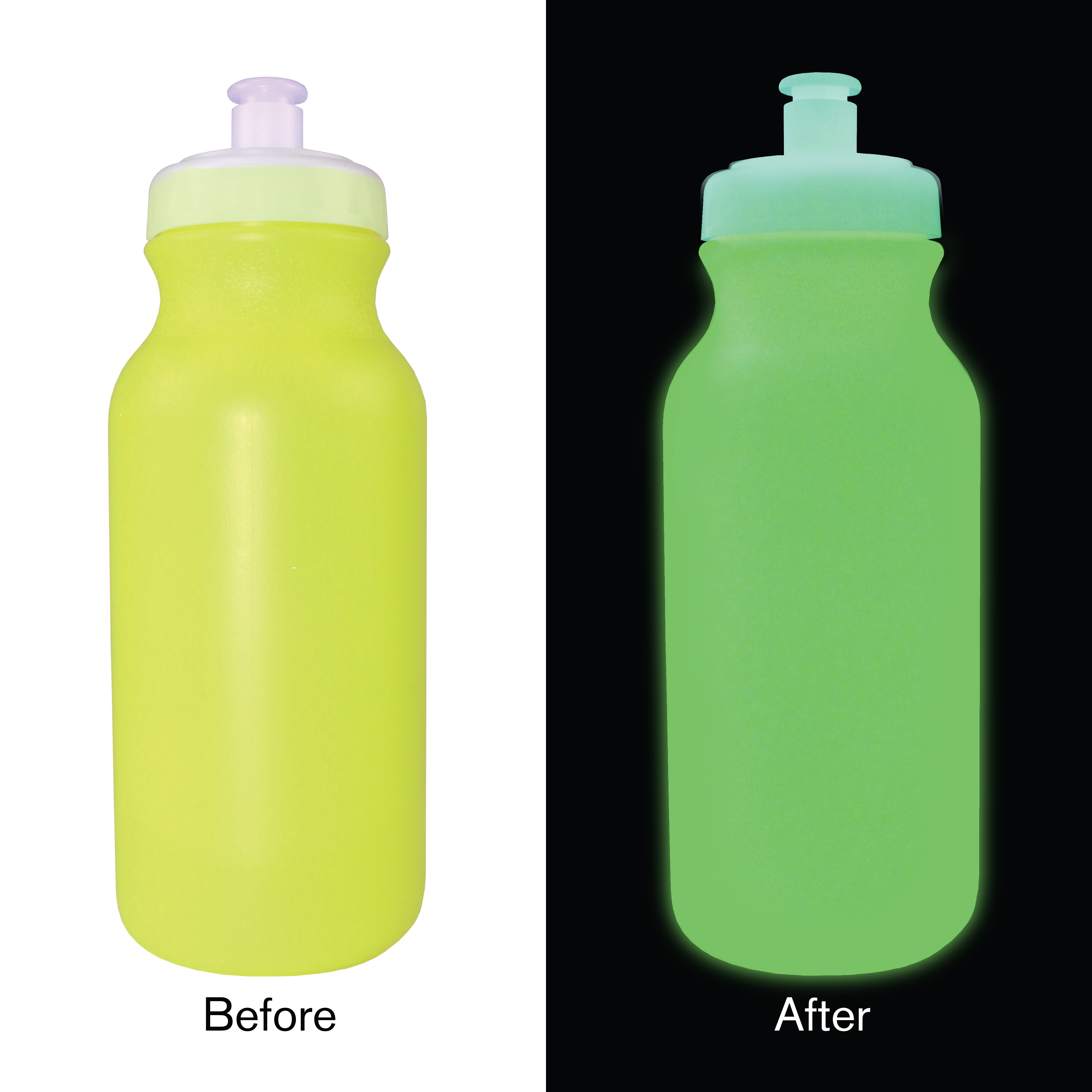 20 oz. Nite Glow Value Cycle Bottle with Push 'n Pull Cap 3