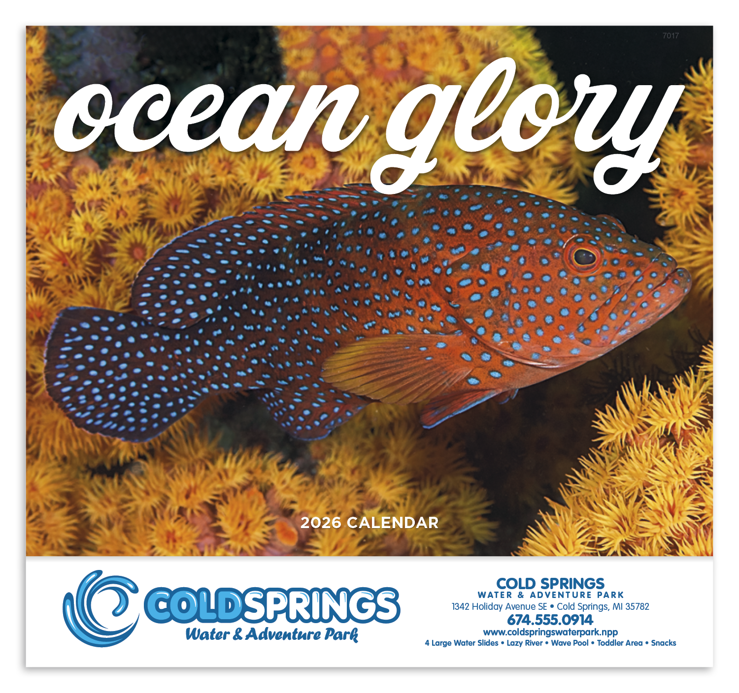 Good Value™ Ocean Glory - Stapled Calendar 62