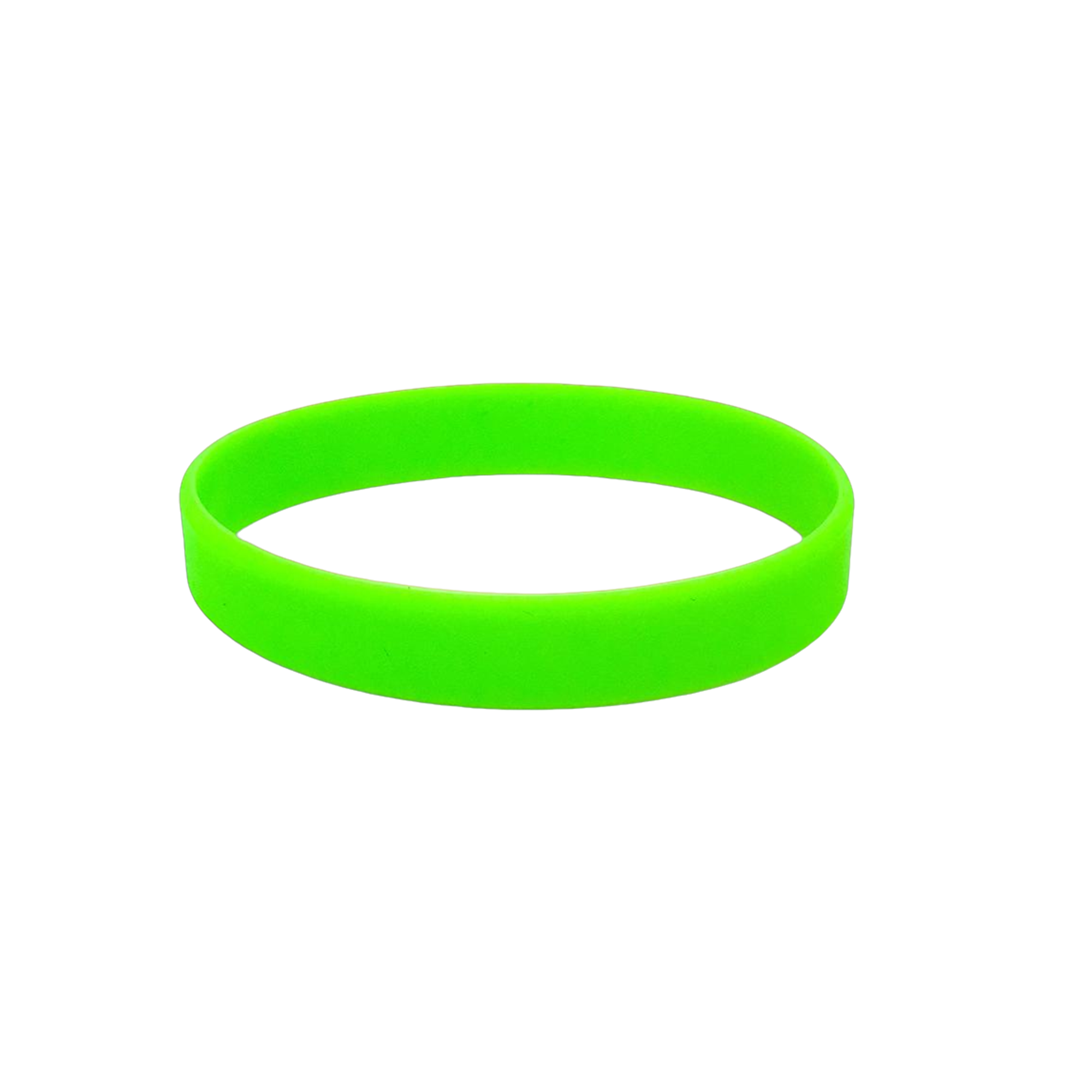 Silicone Wrist Band With Color Fill 8 X 0.5" 4