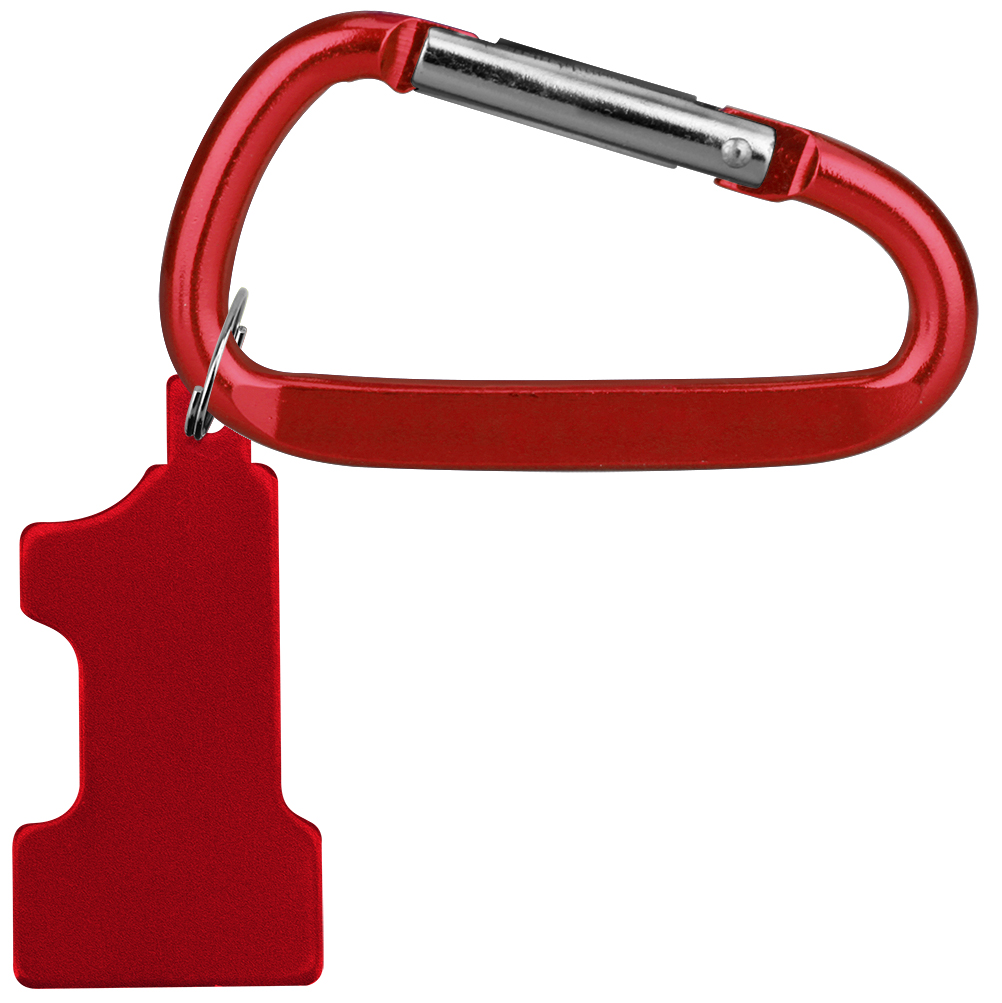 Aluminum Key Holder & Dog Tag with Carabiner 3
