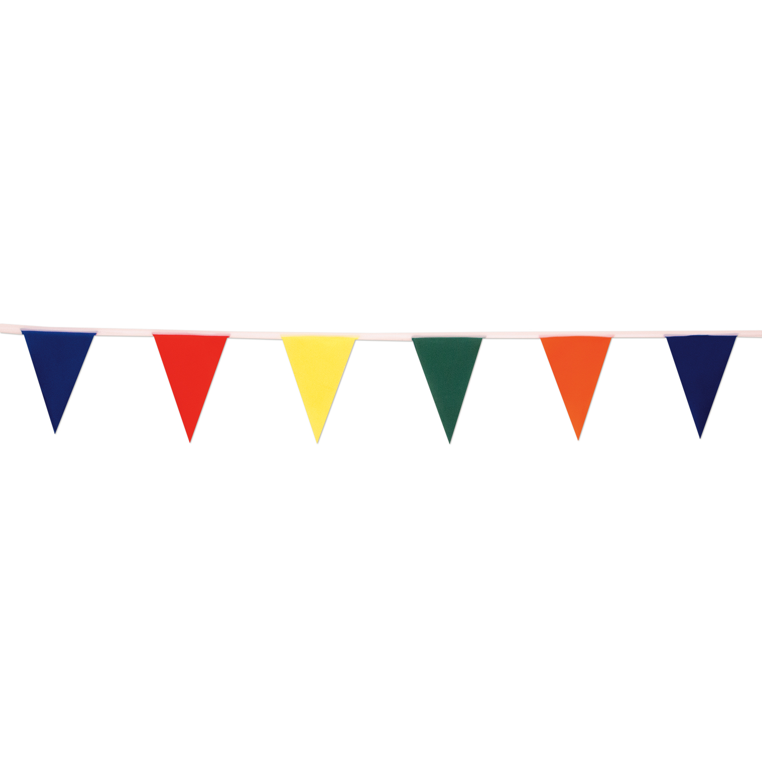 60' Multicolor Premium Pennant String 2