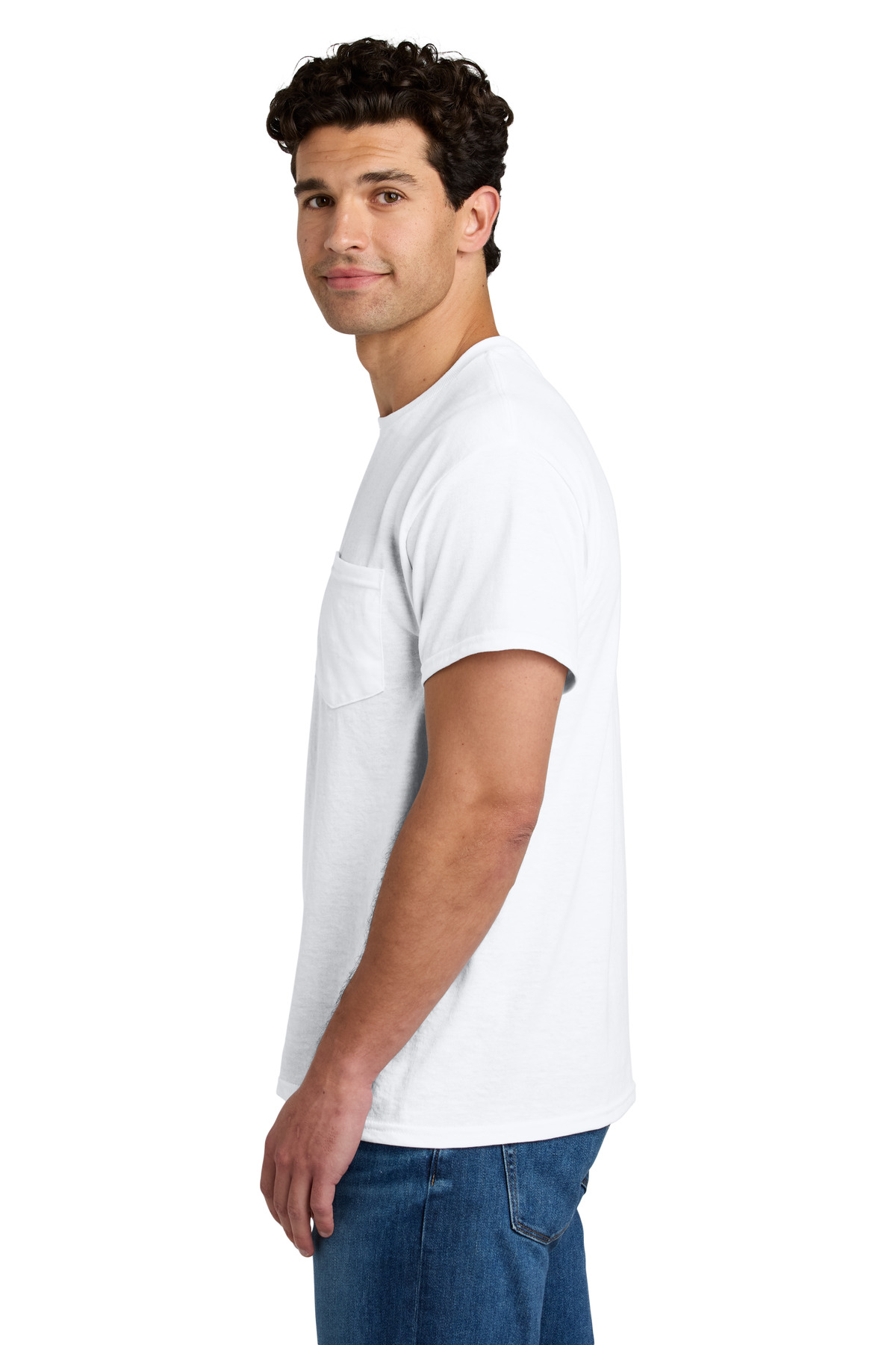 Gildan - DryBlend 50 Cotton/50 Poly Pocket T-Shirt. 8300 11