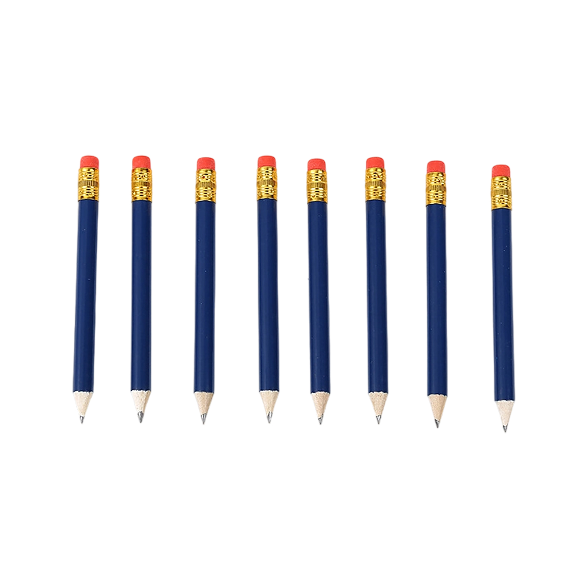 Wooden HB Pencil With Eraser Assorted Colors 3