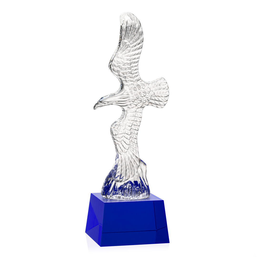 Staffordshire Eagle on Robson Base - Blue 3