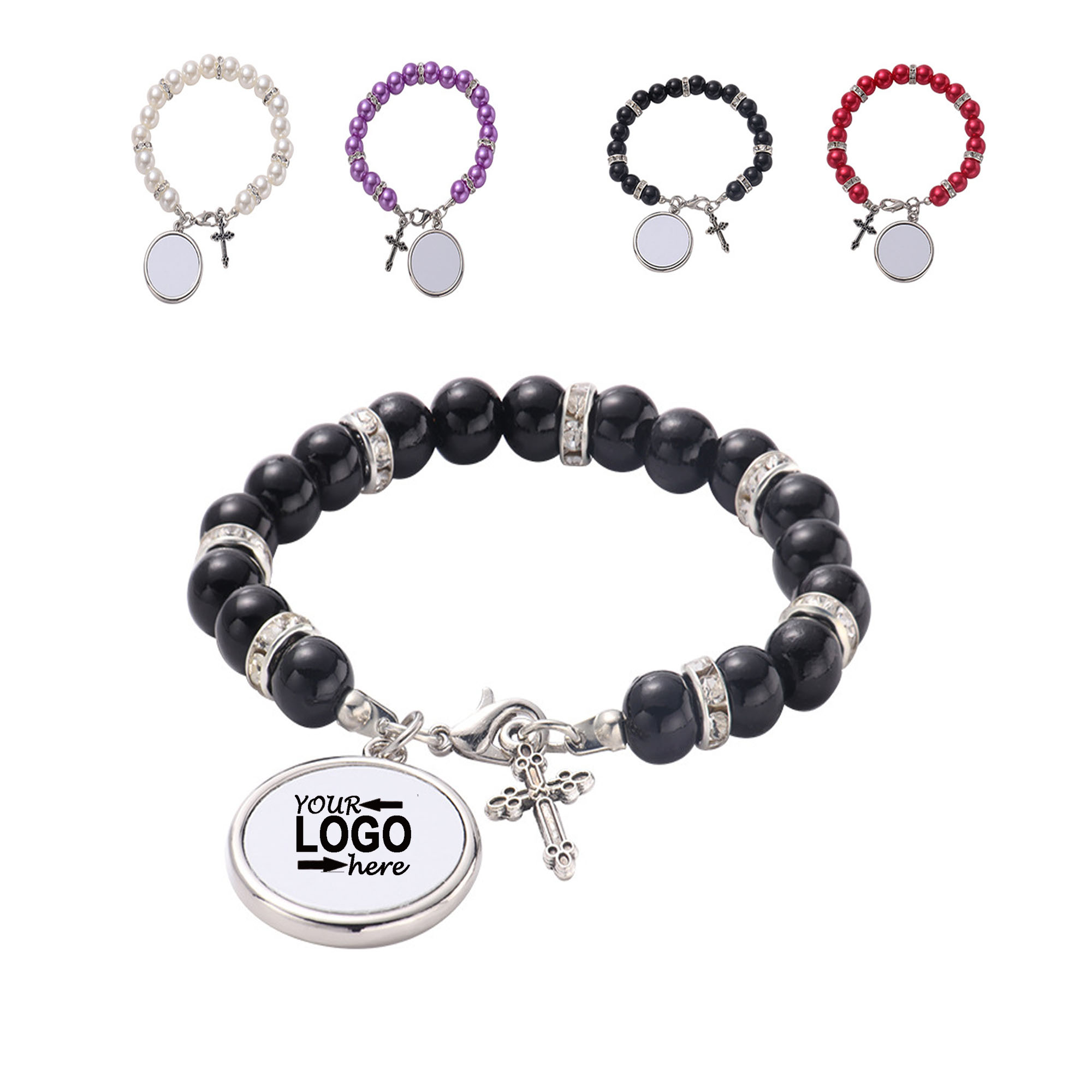 Pendant Bracelet With Cross Jewelry Gifts 2