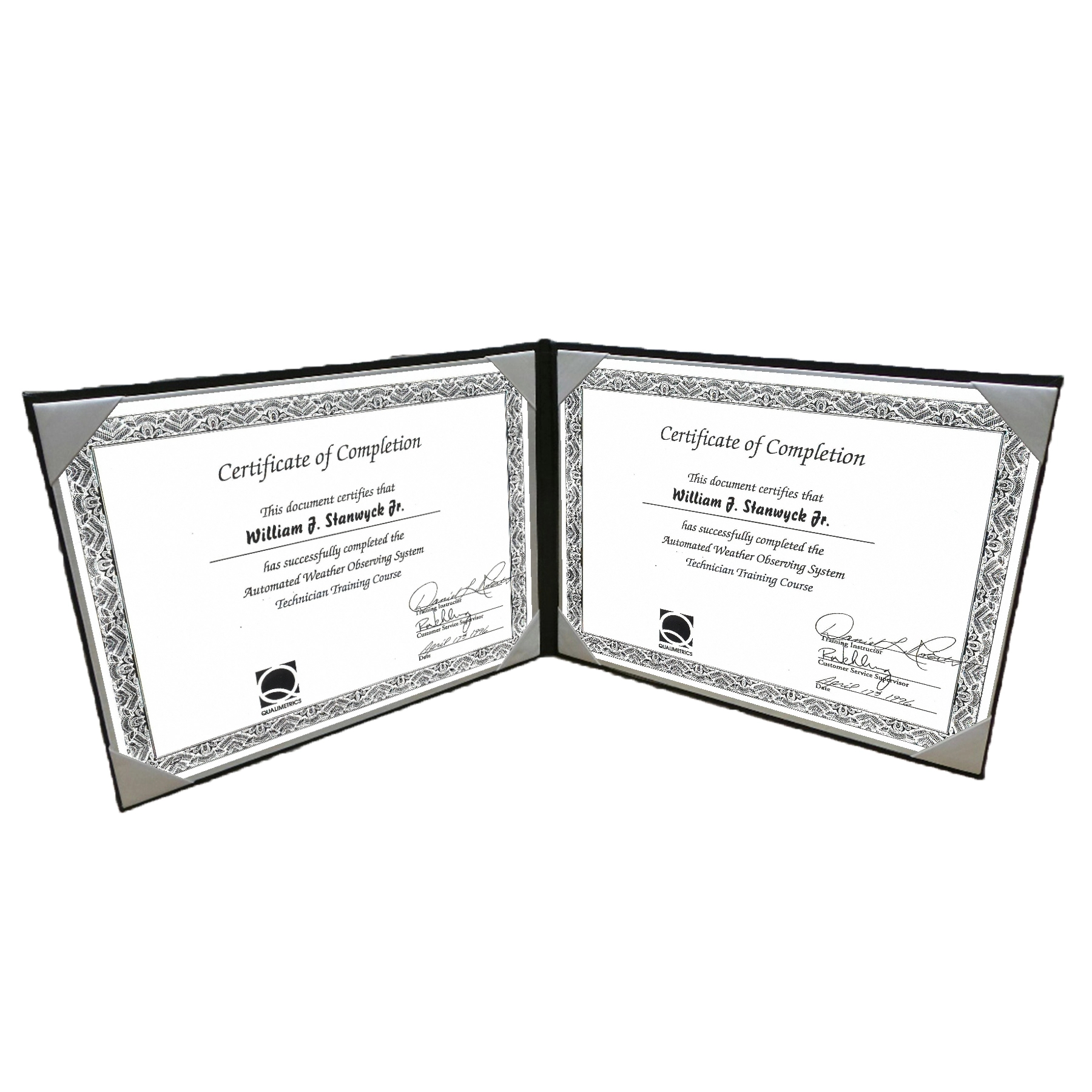 Double Certificate Holders 2