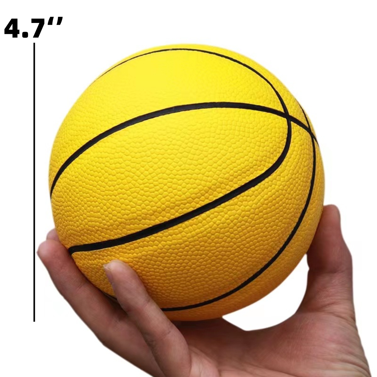 5 Inch Kids Rubber Mini Basketball 3