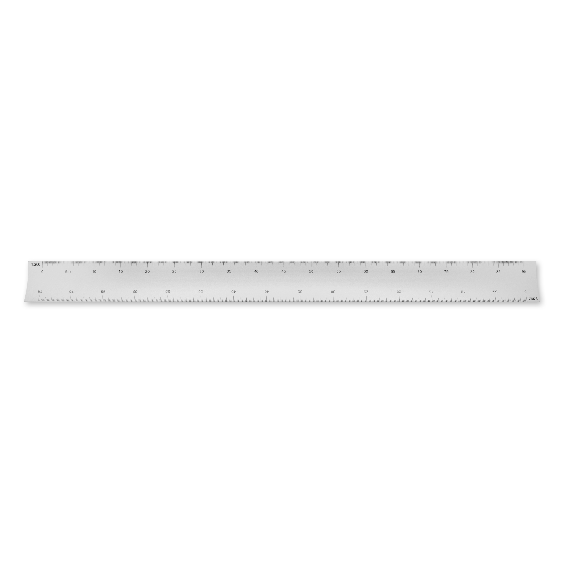 30 cm Metric Architect Triangular Hollow Scale 10