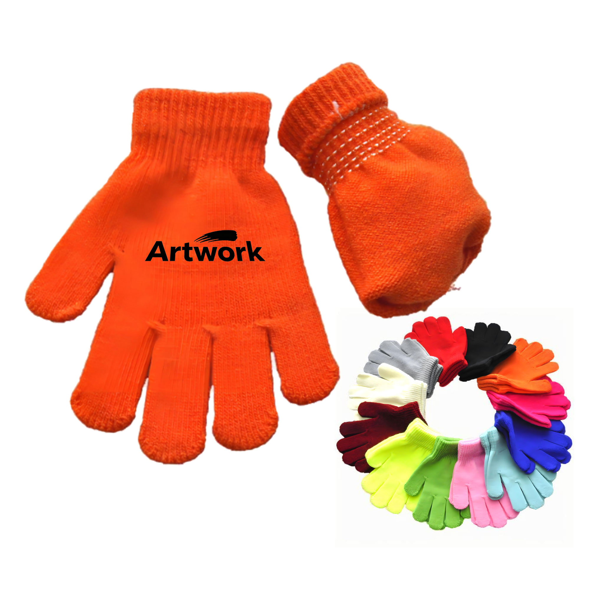 Children's Cold Resistant And Warm Gloves 3