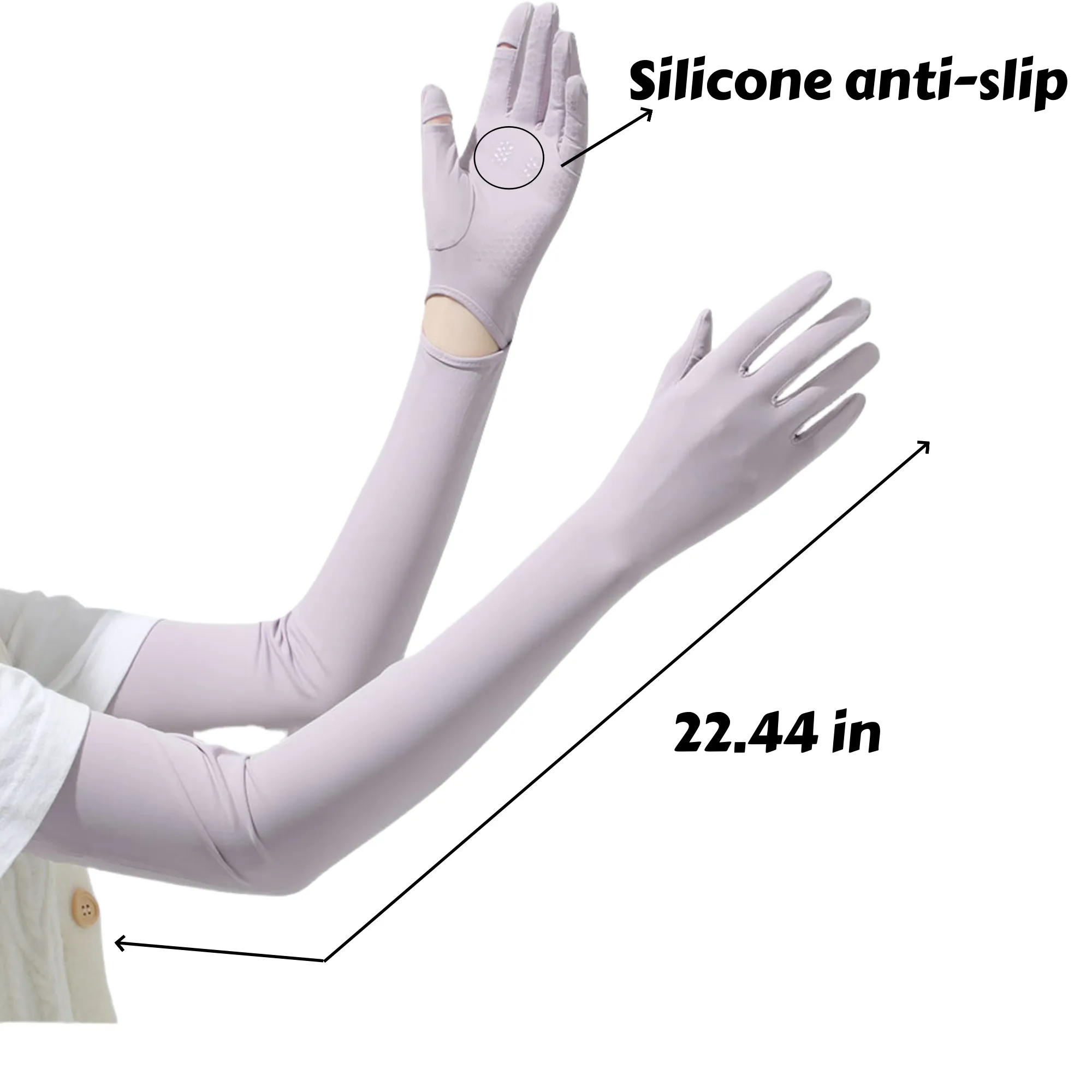Women's Sun Protection Sleeves for Outdoor Cycling & Driving 2