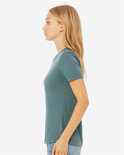 Women's Relaxed Fit Heather CVC Tee - 6400CVC 122