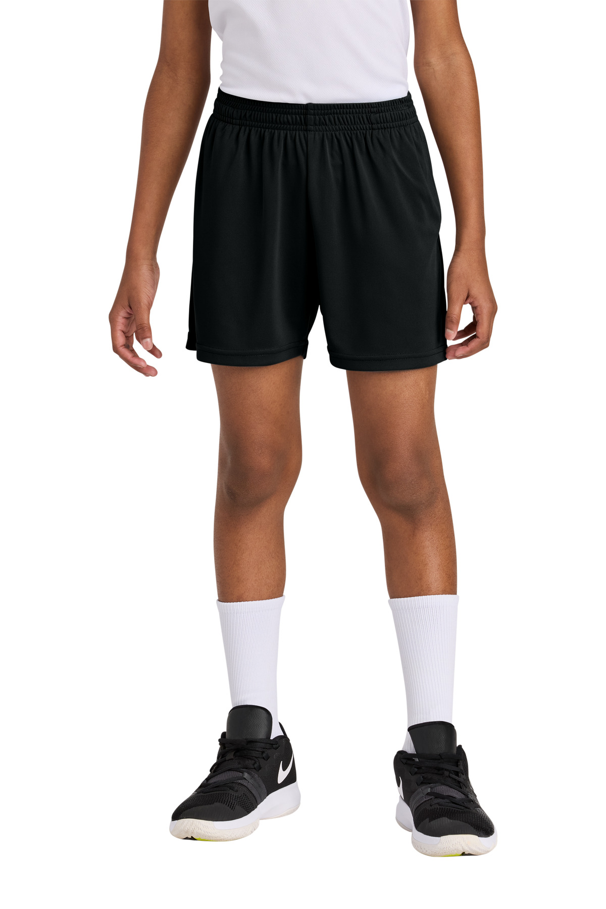 Sport-Tek Youth PosiCharge Competitor 5" Pocketed Short YST349P 19