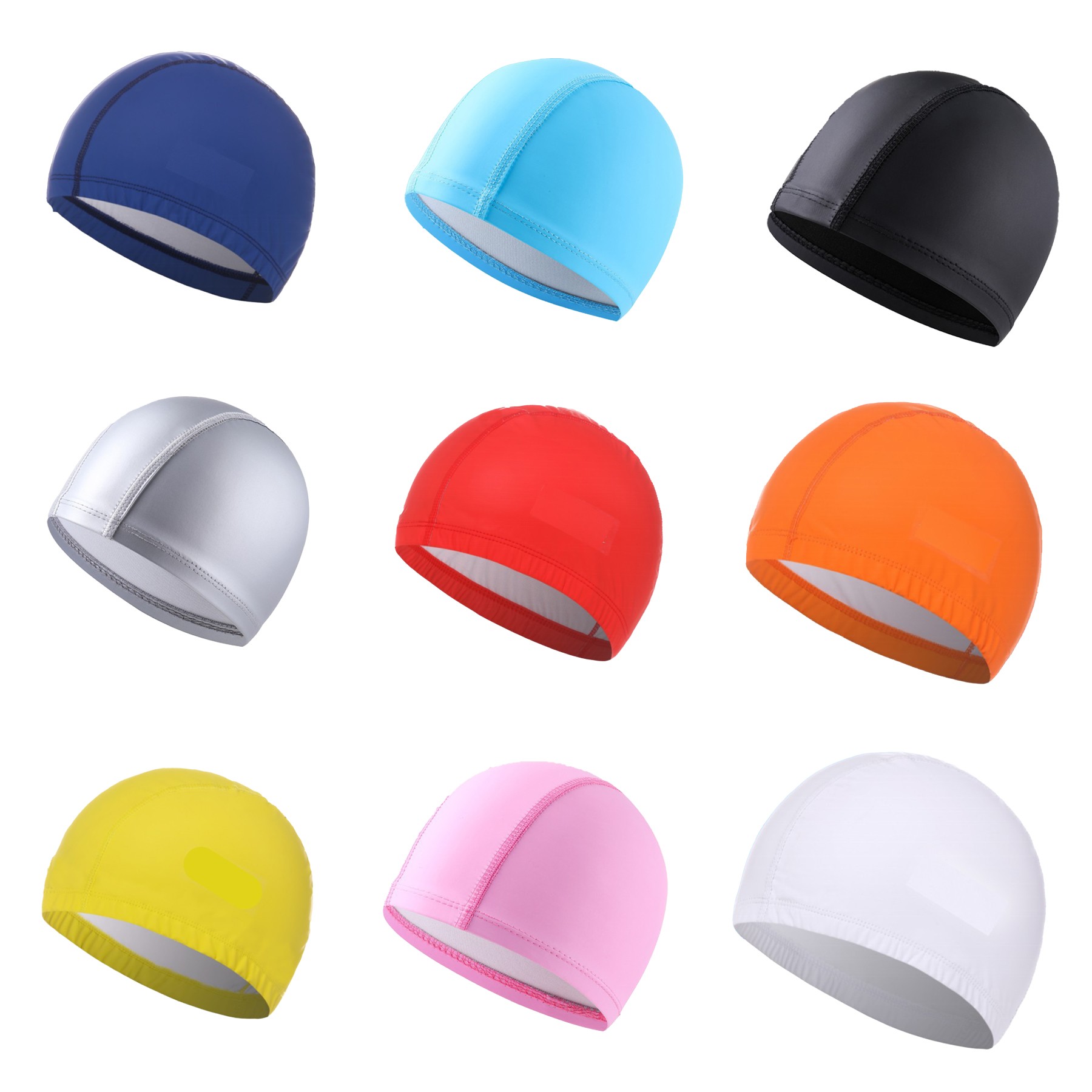 PU Coated Swim Cap 2