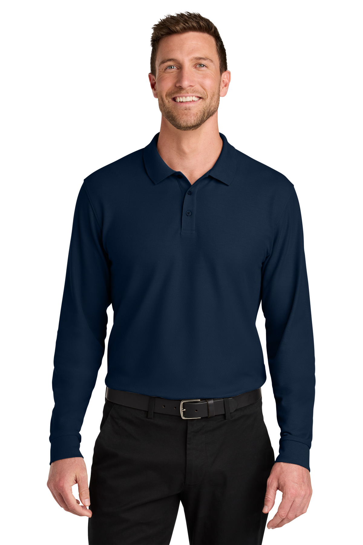 Port Authority Wearever Signature Pique Long Sleeve Polo K200LS 26