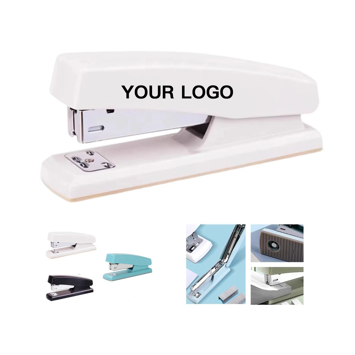 Plastic Office Stapler with Compact Lightweight Design 6