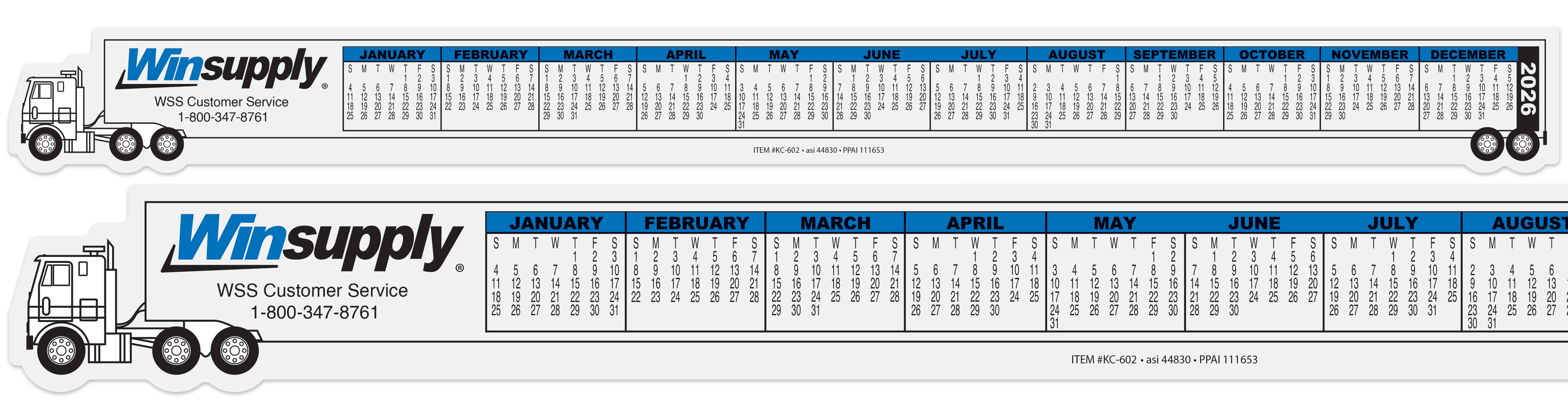 Semi Truck Calendar 1