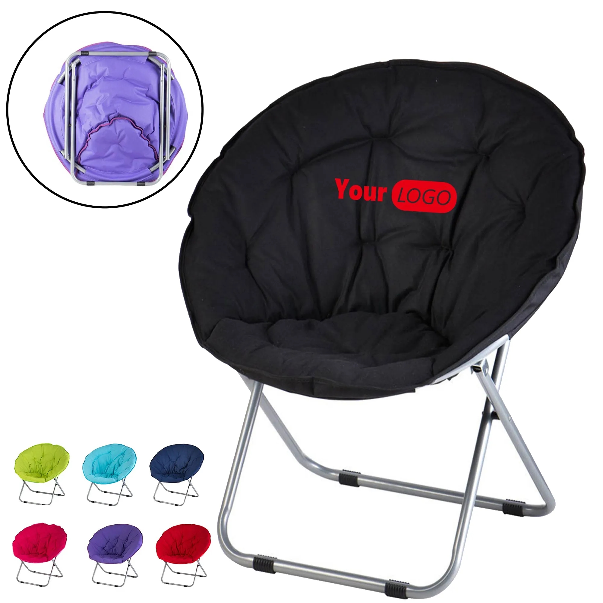 Folding Saucer Moon Camping Chair 6