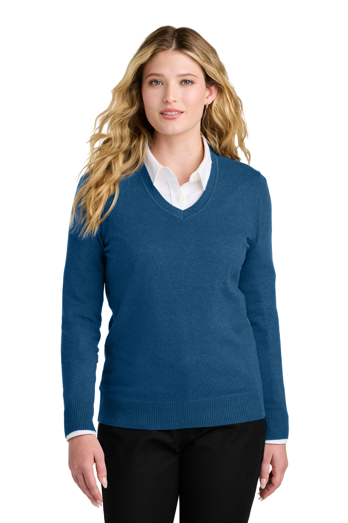 Women's Easy Care V-Neck Sweater