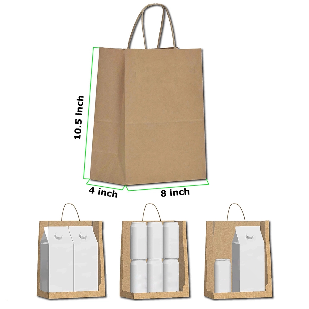 Kraft Paper Gift Wrapping Bag 4