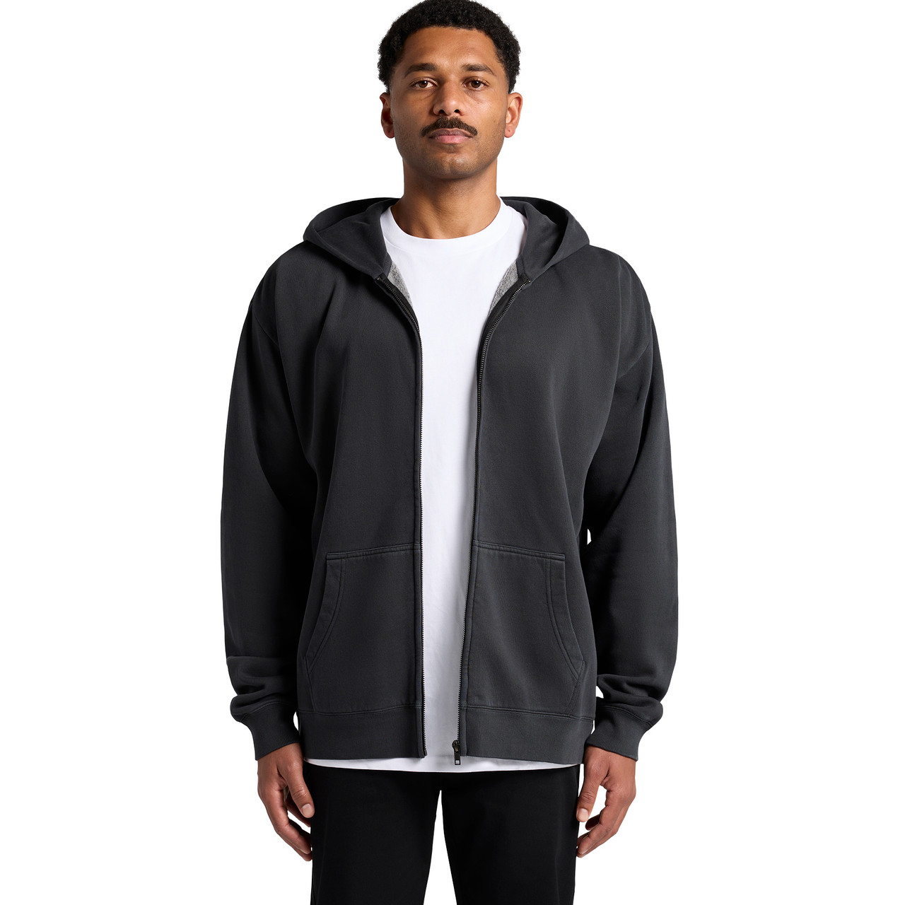 Relax Faded Zip Hood | 5170, custom hoodie or sweatshirt with logo imprint 10