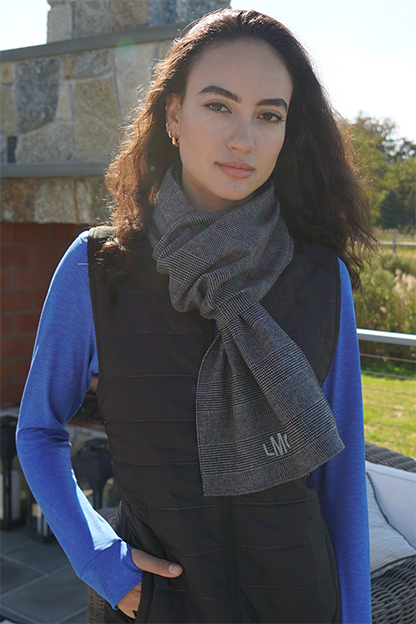 Glen-Plaid Scarf 6