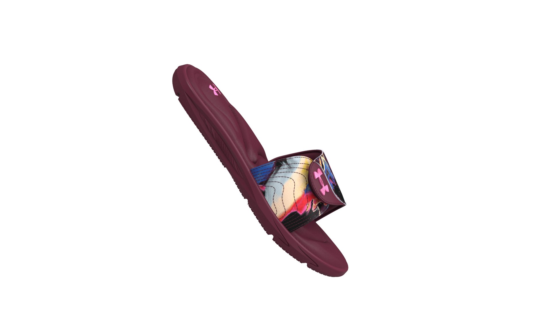 UA Ignite VI Graphic Strap Women's Slides 17