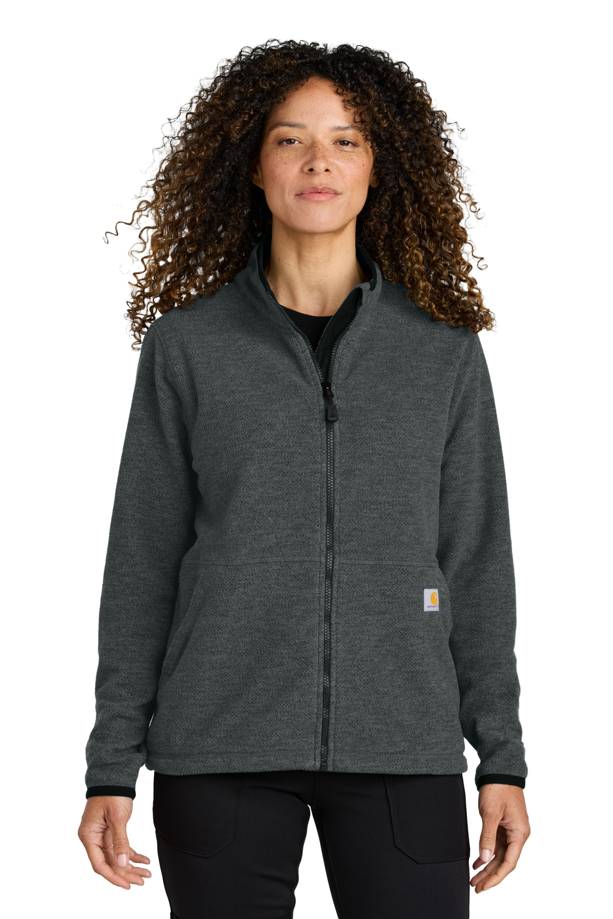Carhartt® Women's Textured Full-Zip Fleece Jacket 3