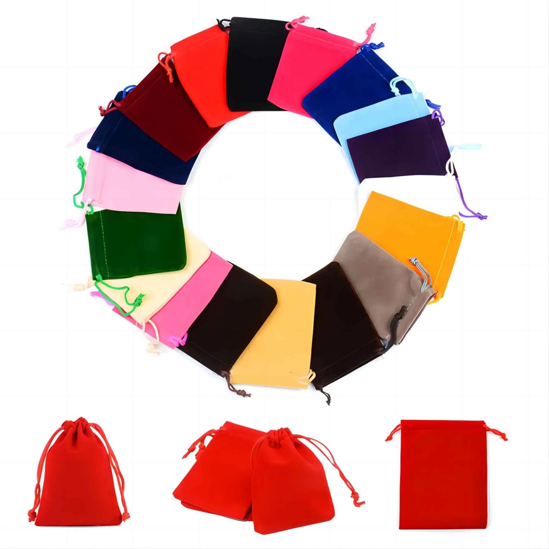 Custom Velvet Makeup Pouch 5