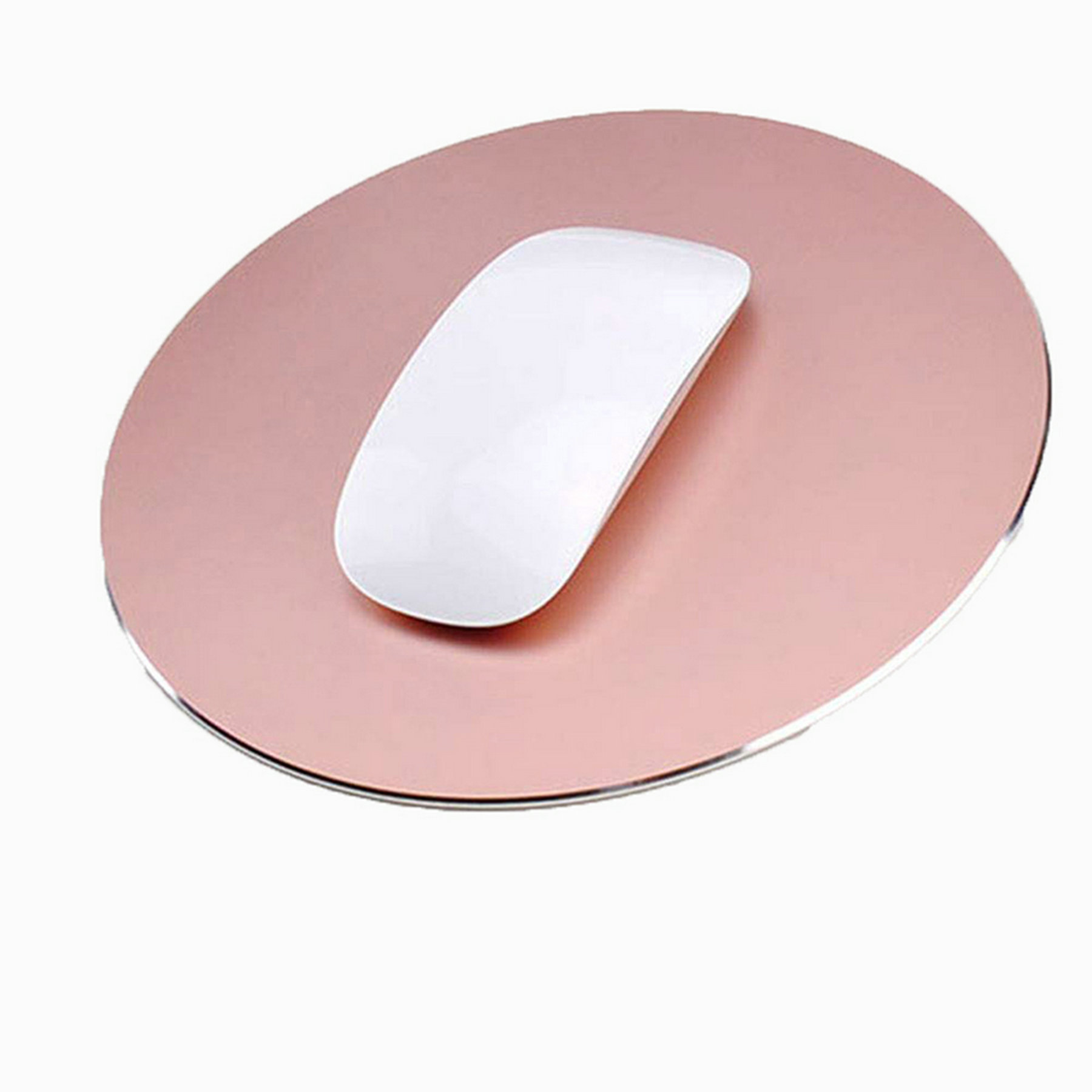 Round Aluminum Alloy Mouse Pad 2