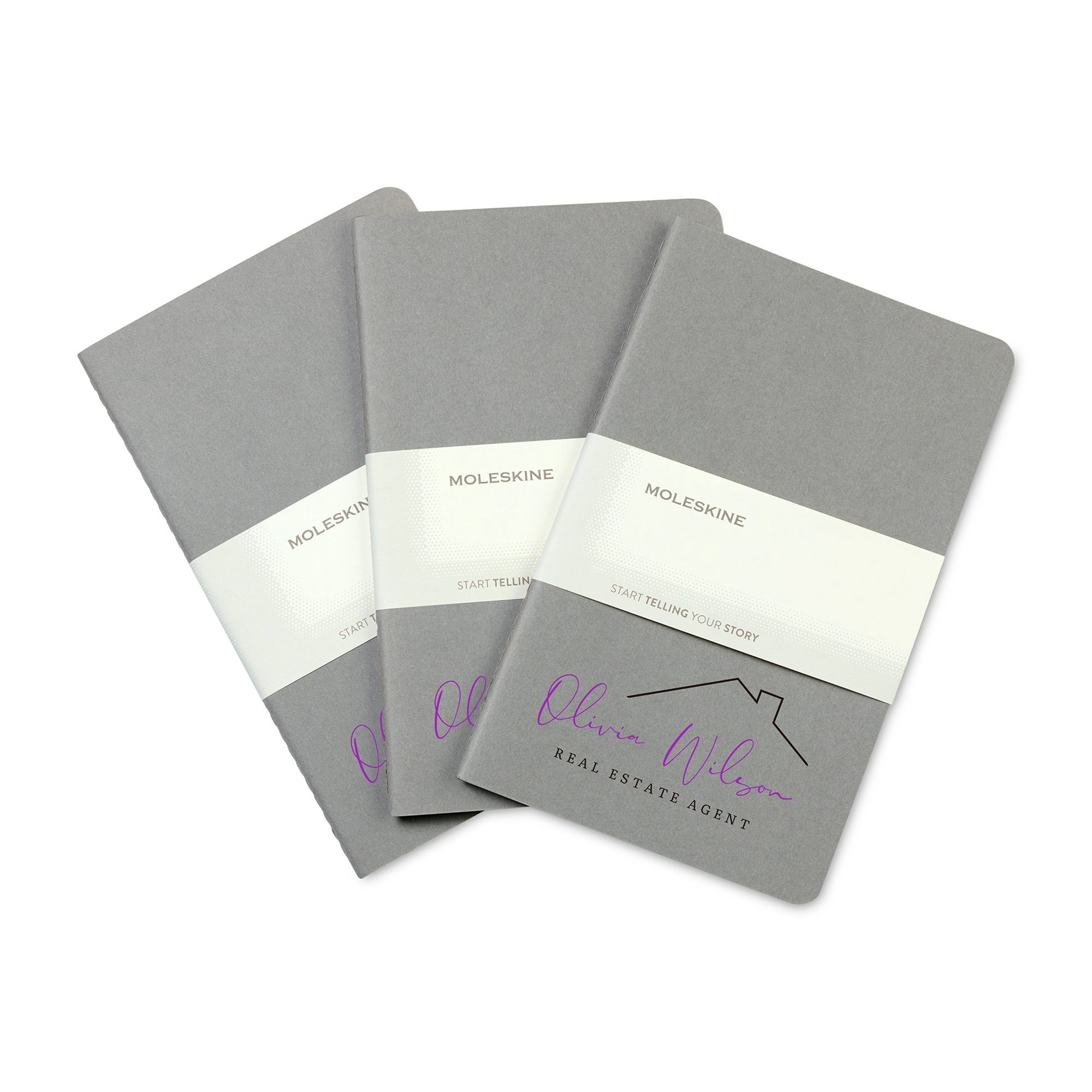 Moleskine® Large Cahier 3-Pack 8