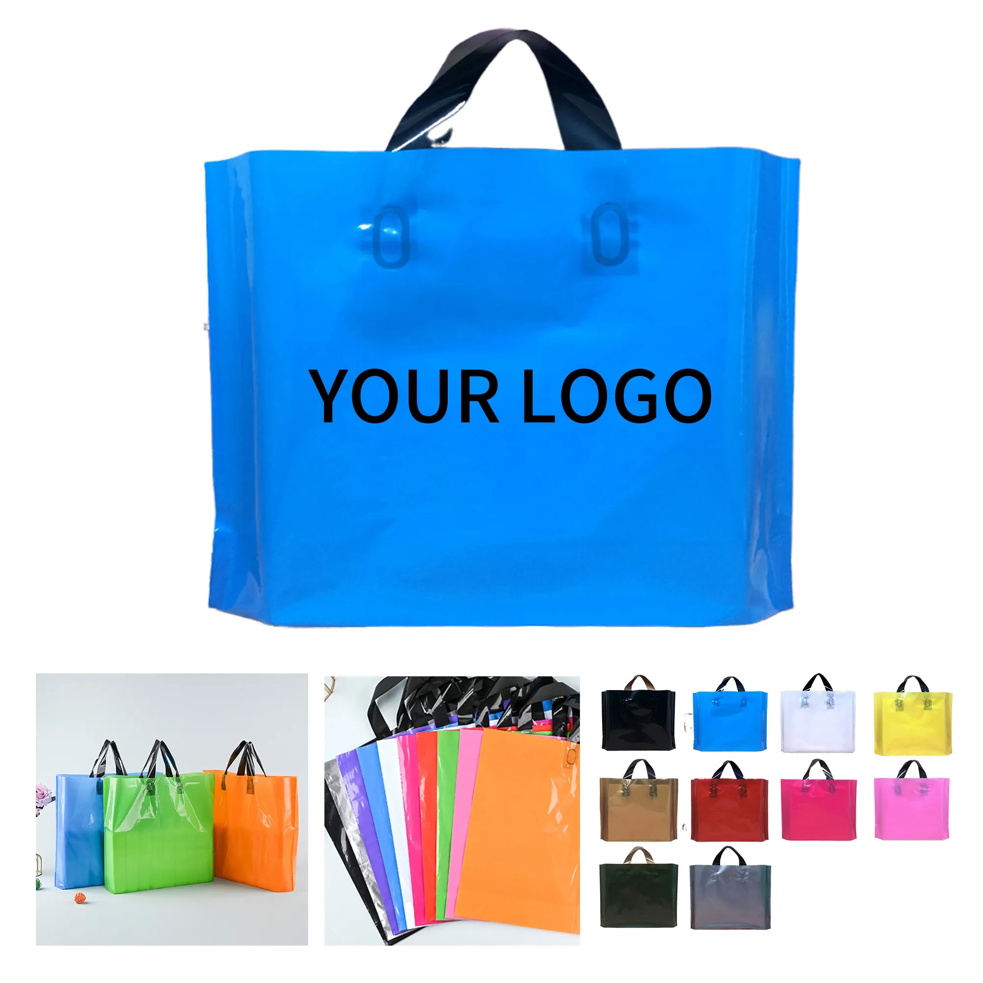 Waterproof PE Plastic Shopping Bag 8