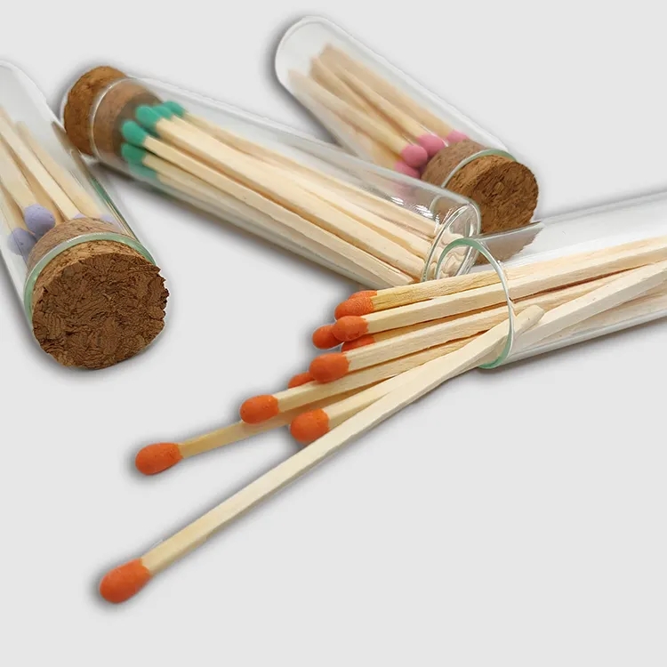 Bottle Matches In Glass Jar 2