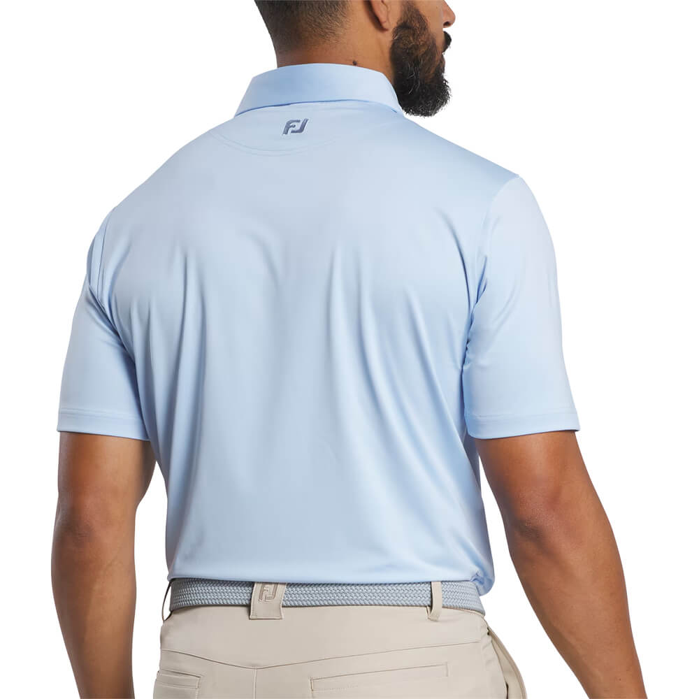 Footjoy Men Solid Lisle Set on Placket 21