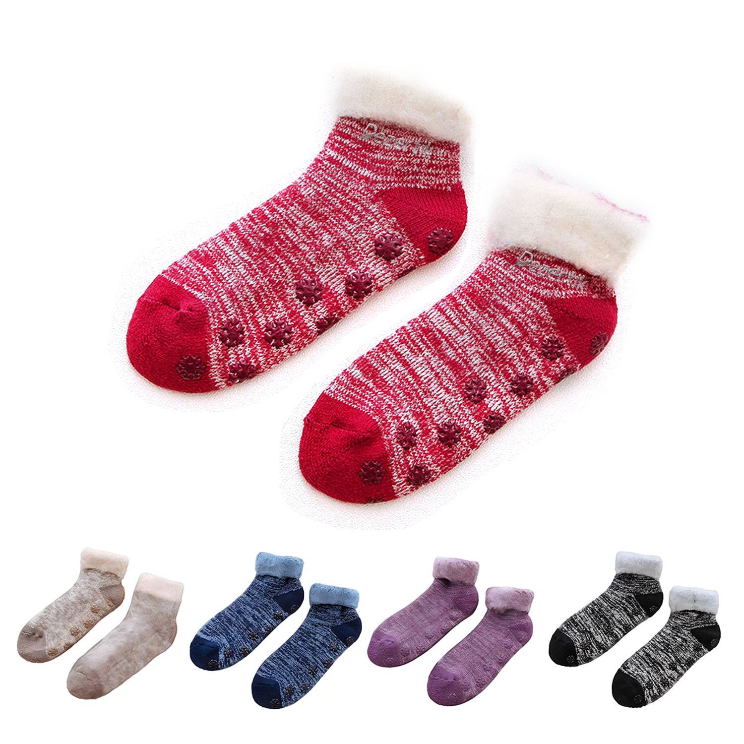 Winter Warm and Thickened Floor Socks for Home Use 2