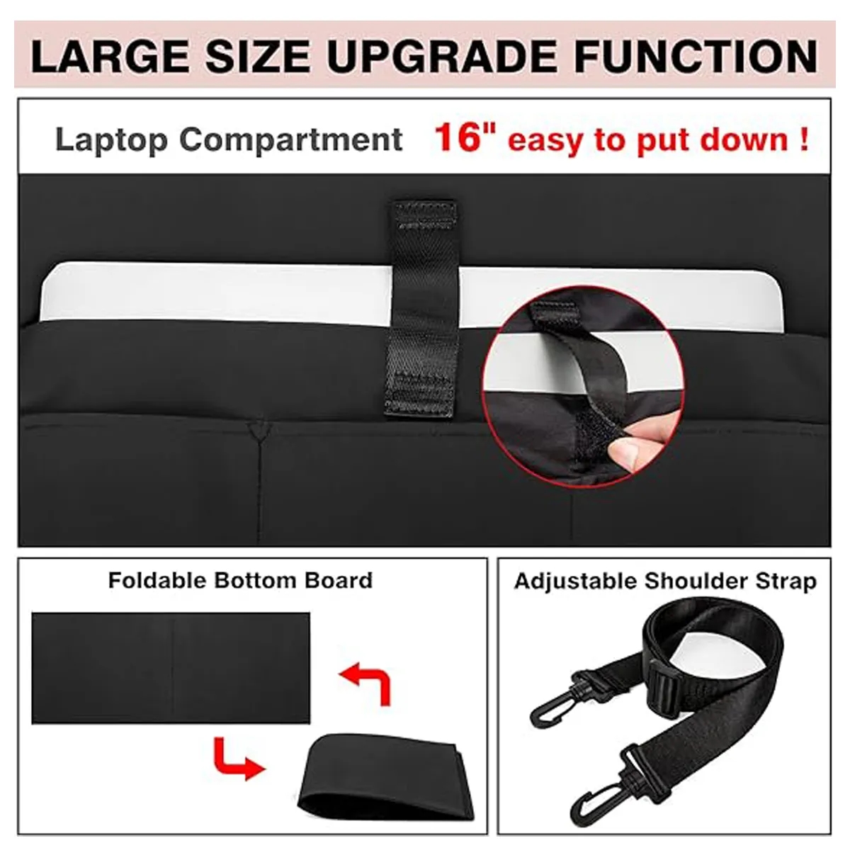 Custom Nice Portable Utility Water Resistant Tote Bag 4