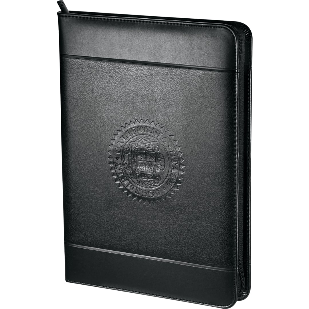 FSC® Mix Windsor Impressions Zip Padfolio 7