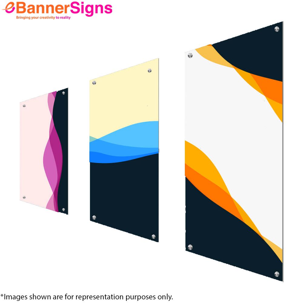 Reflective PVC Foam Board Signs with Top and Bottom Holes 5