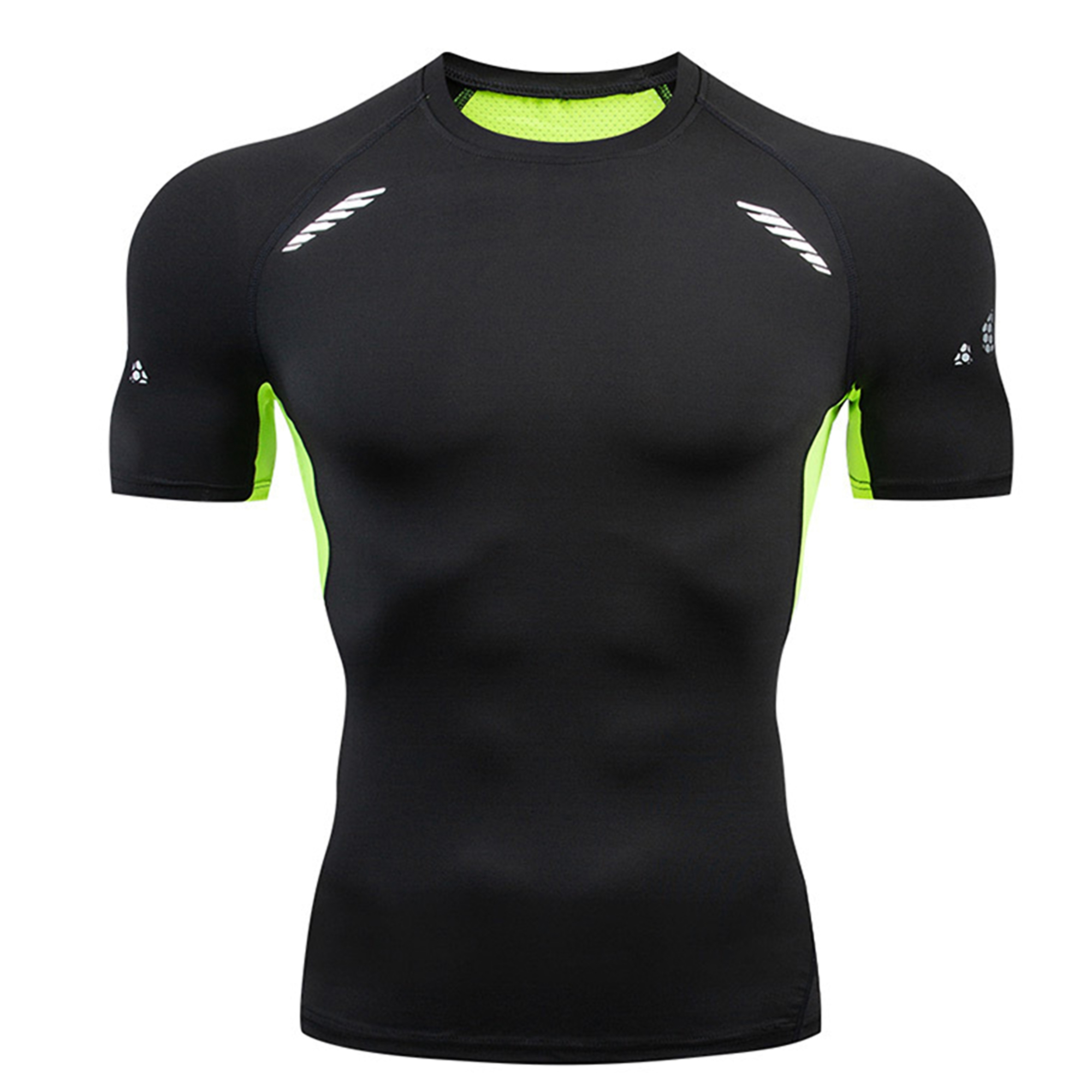 Men's Short Sleeve Dry Fit Compression Shirt 4