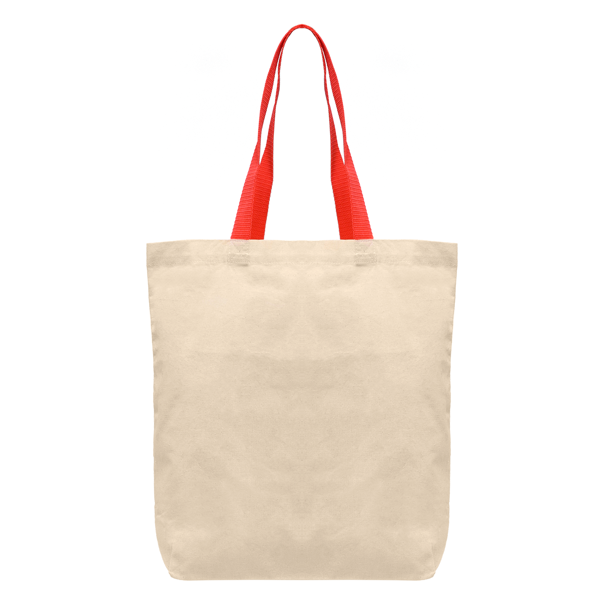Tonga 5 oz Cotton Colored Handle Tote - 11L 13