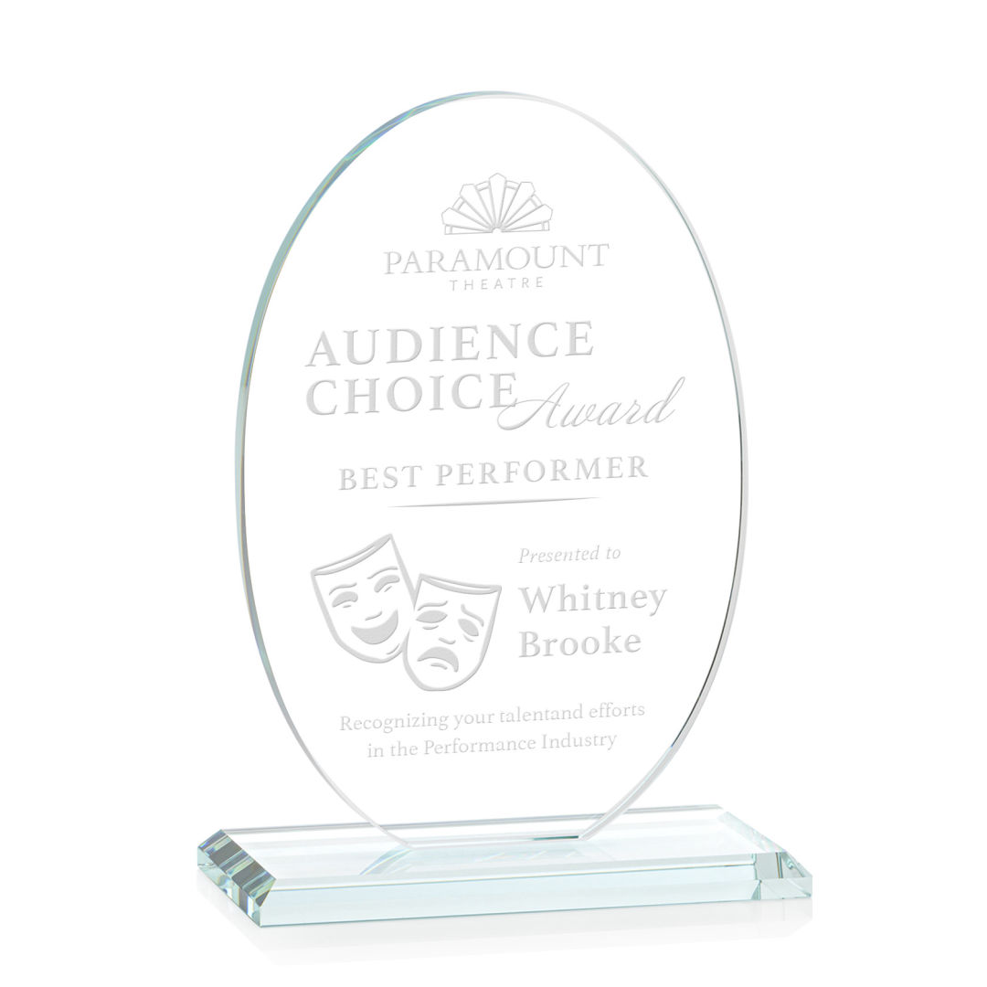 Austin Award (Vert) - Clear 2