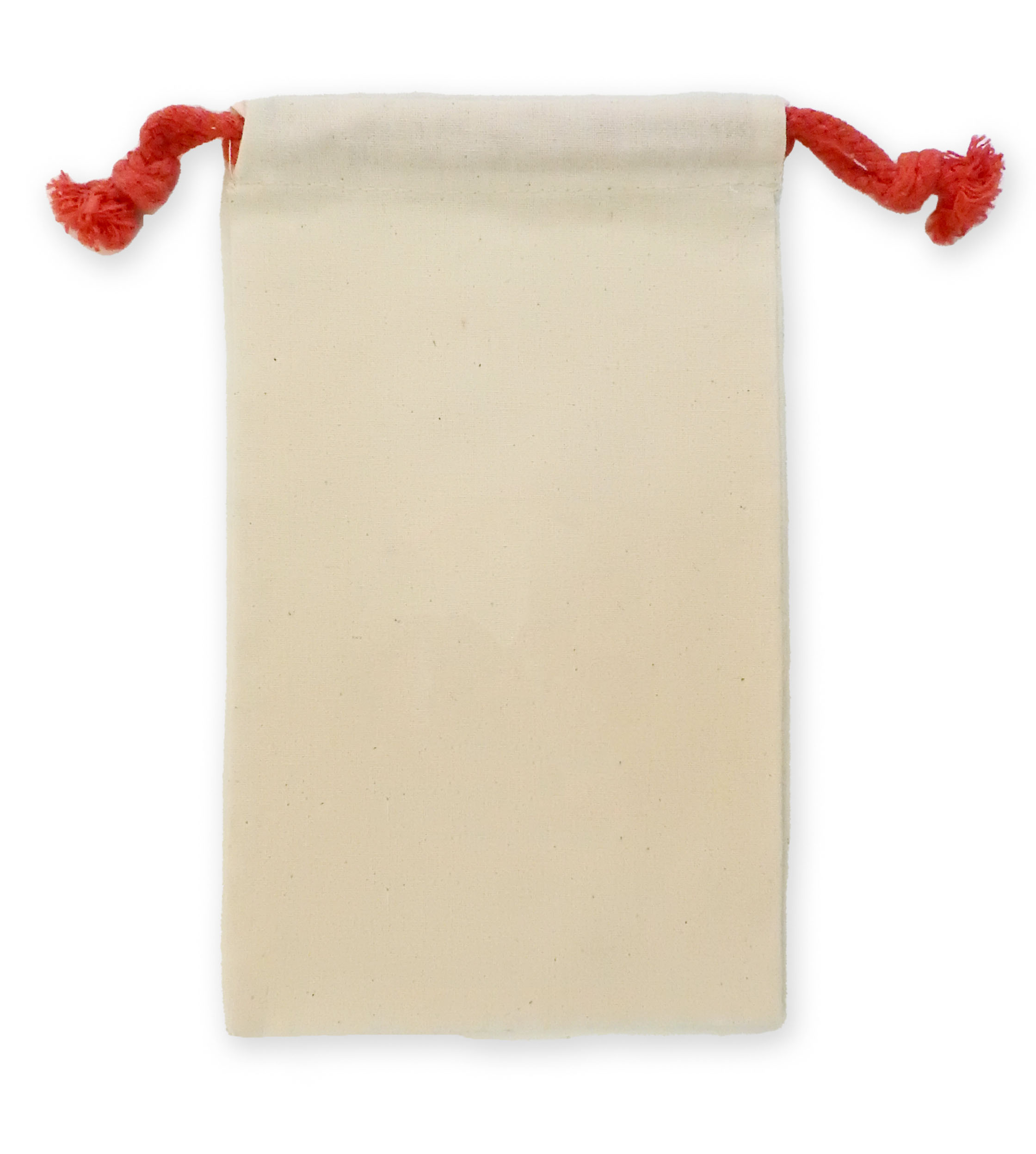 INRD "RED" Series Cotton Drawstring Bags 6 x 10" 2